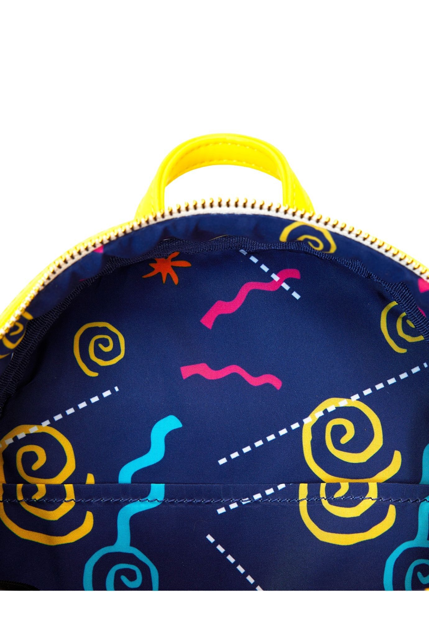 Loungefly x Saved By The Bell The Max Mini Backpack 90s Retro, RED, alternate image number 5