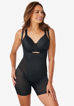 Shadow Stripe Shaper Wear-Your-Own-Bra Body Shaper