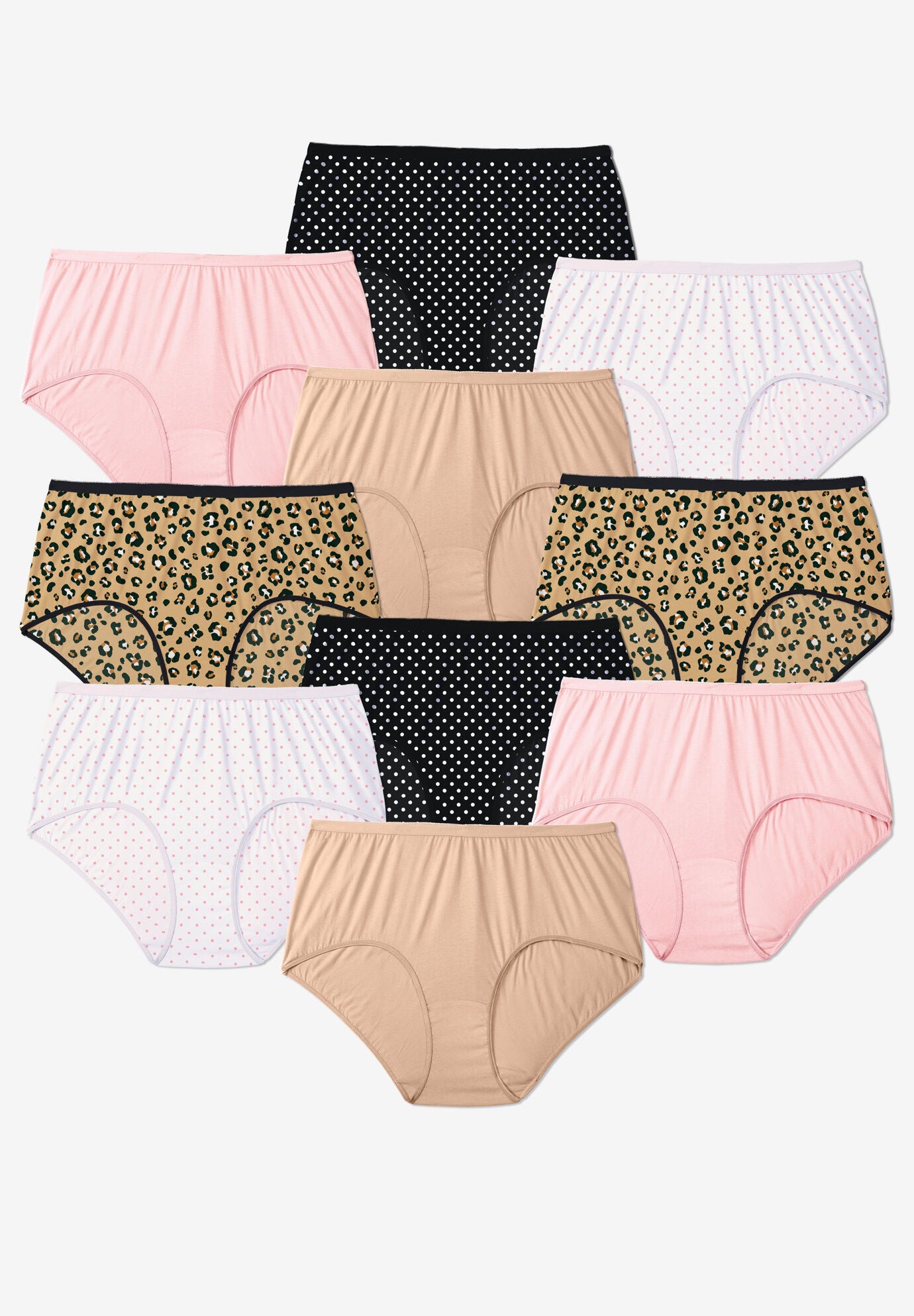plus size cotton underwear