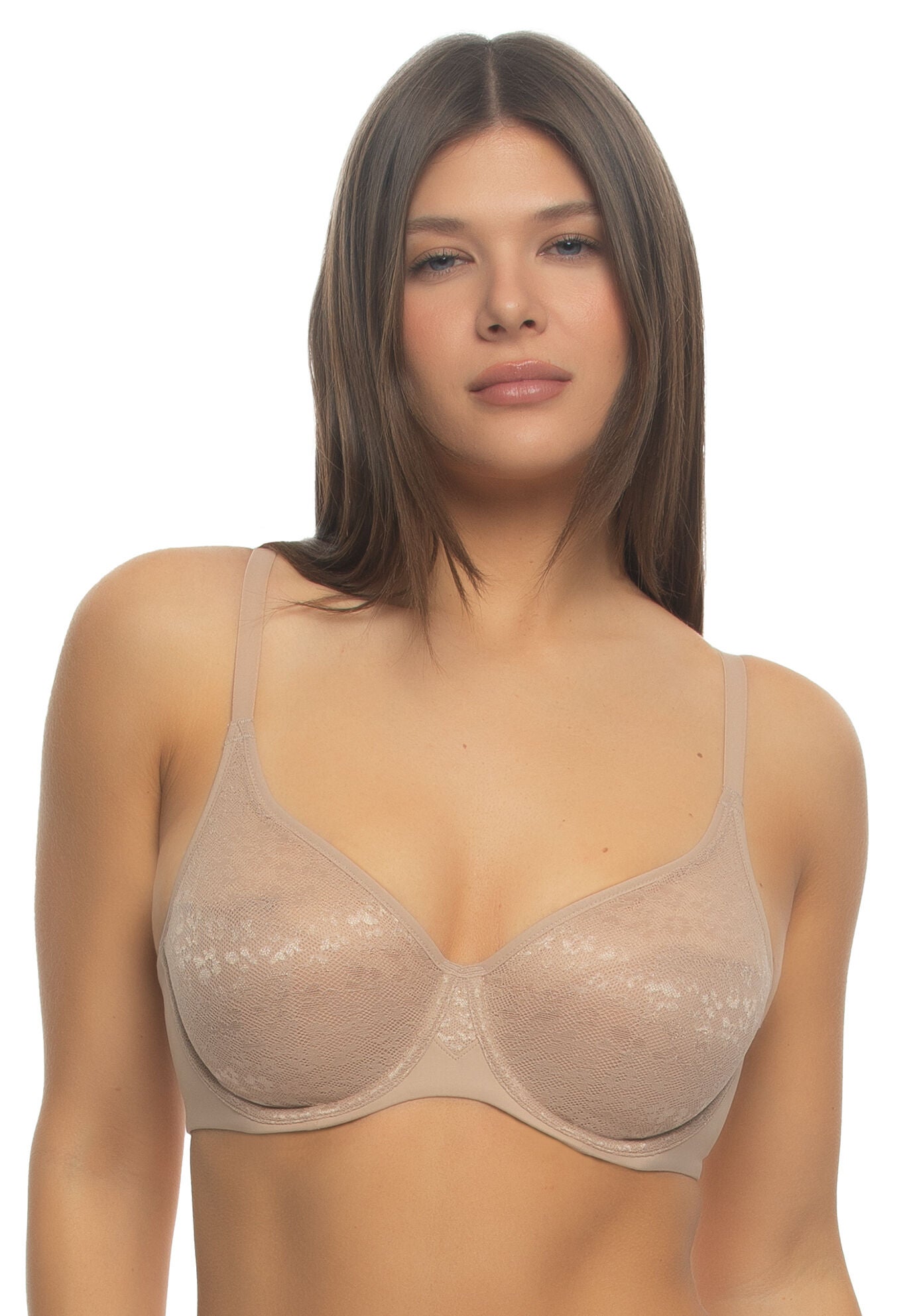 Prima Lace Moulded Unlined Bra, DUNE, hi-res image number 0