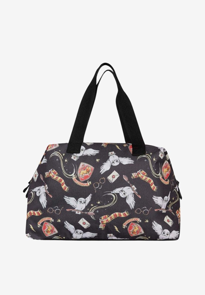 Harry Potter Weekender Duffel Bag Travel Carry-On Hedwig Gryffindor, , on-hover image number null