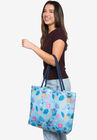 Disney Stitch Travel Rope Tote Bag Carry-On Blue All-Over Print, , alternate image number null