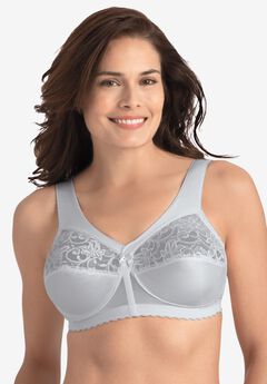Glamorise® Magic Lift® Support Wireless Lace-Trimmed Bra 1000