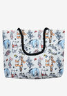 Winnie The Pooh Rope Tote Bag All-Over Print Carry-On Travel Eeyore Piglet Tote Bag, , alternate image number null