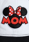 Minnie Mouse Mom Baseball Hat Black & White, , alternate image number null