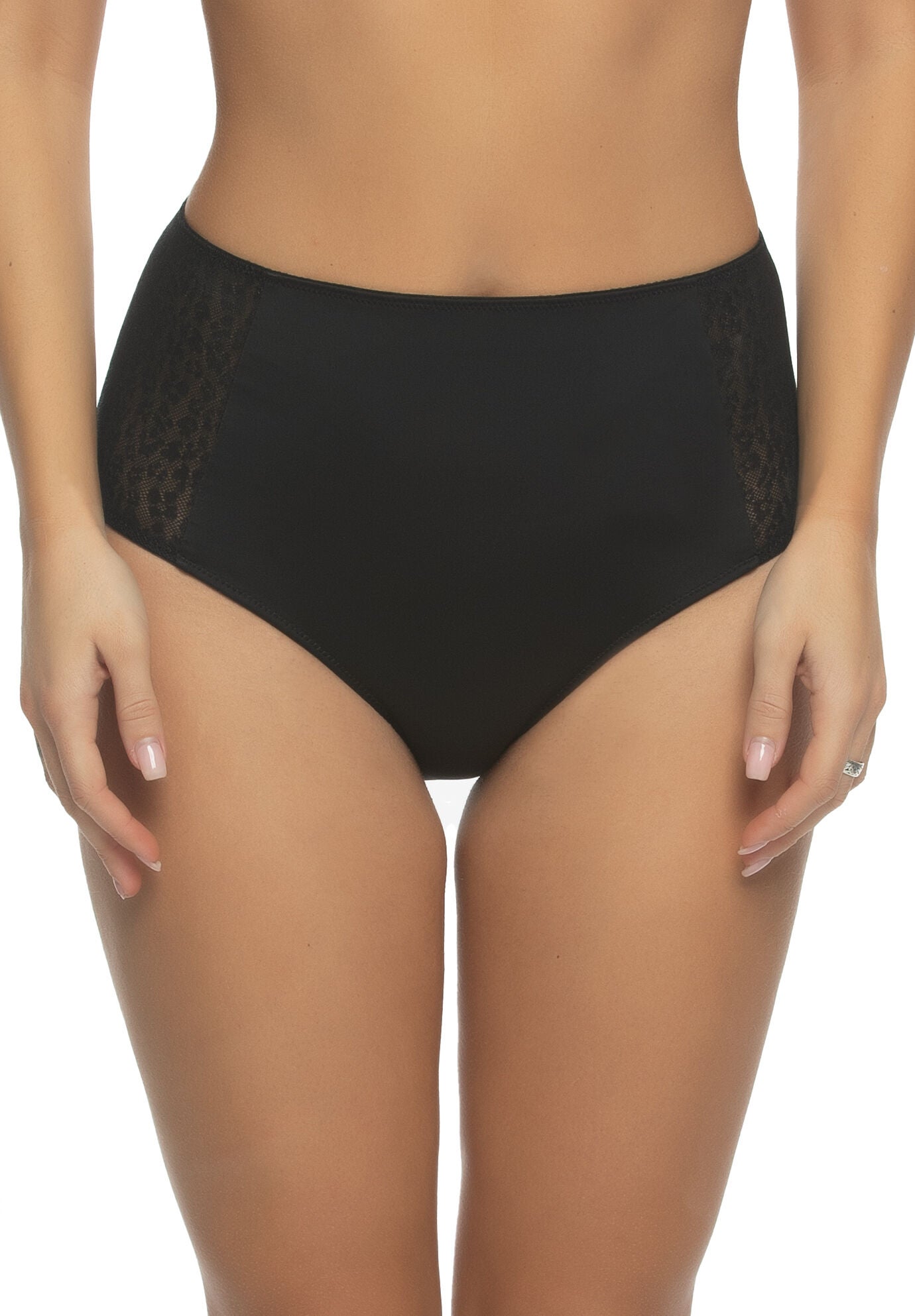 Prima Shaping Hi-Cut Brief, BLACK BLK, hi-res image number 0