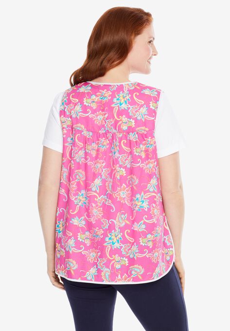 Snap-Front Apron by Only Necessities, , on-hover image number null