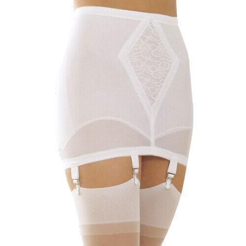 Medium Shaping Open Bottom Girdle, WHITE, hi-res image number 0