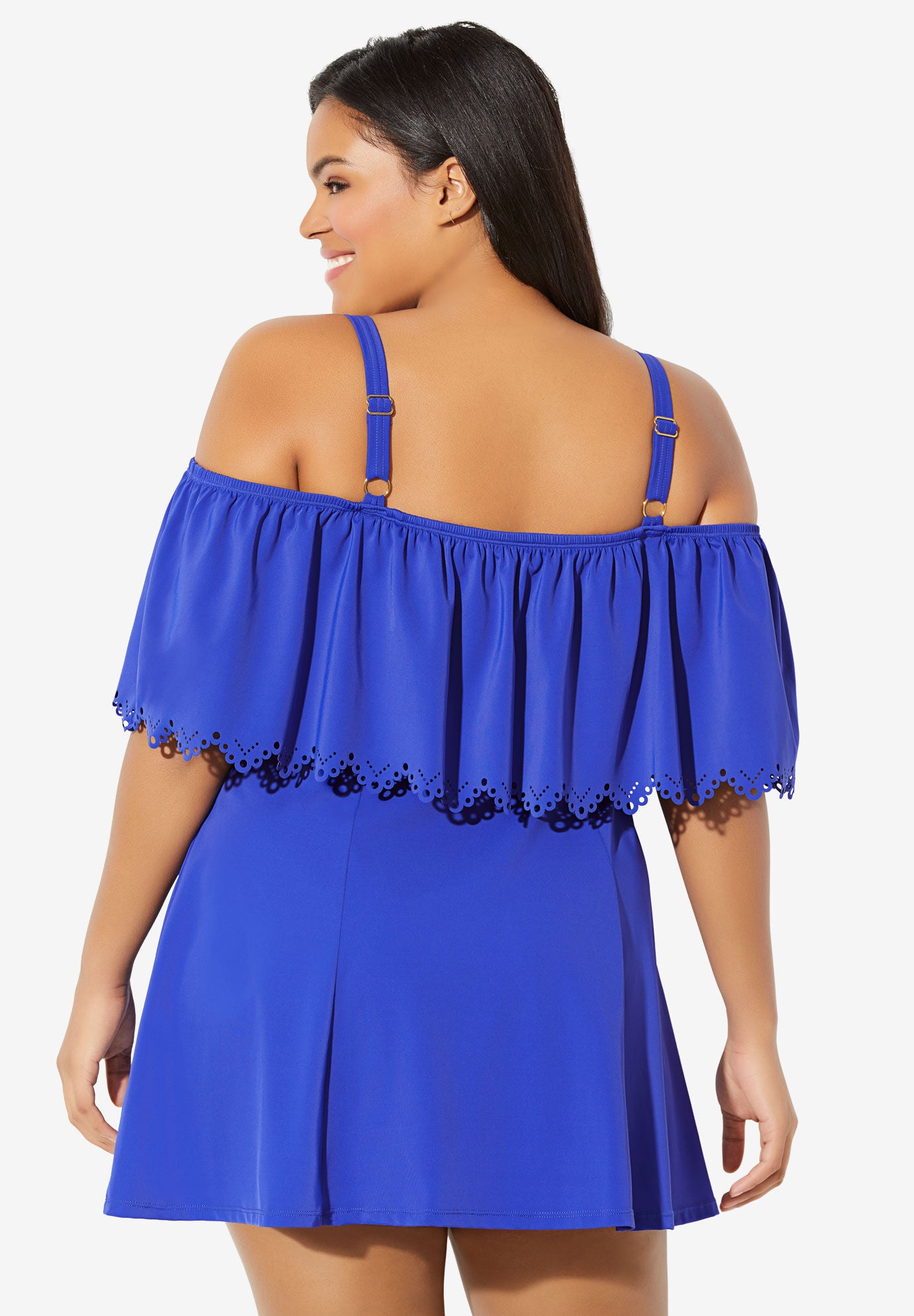 off shoulder swimdress