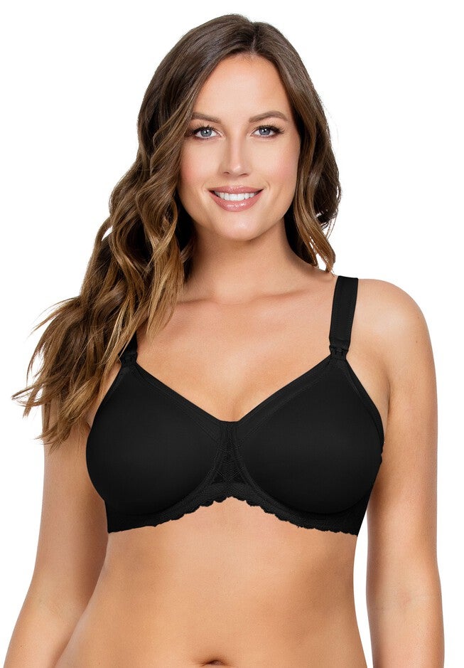 Leila Nursing Bra, BLACK, hi-res image number 0