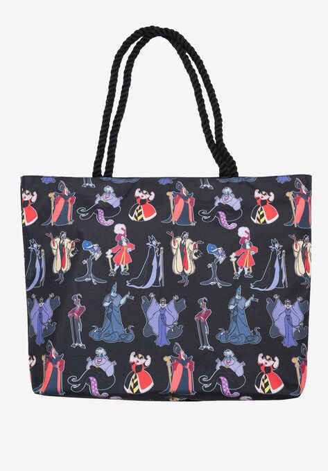 Disney Villains Travel Rope Tote Bag All-Over Print, , alternate image number null