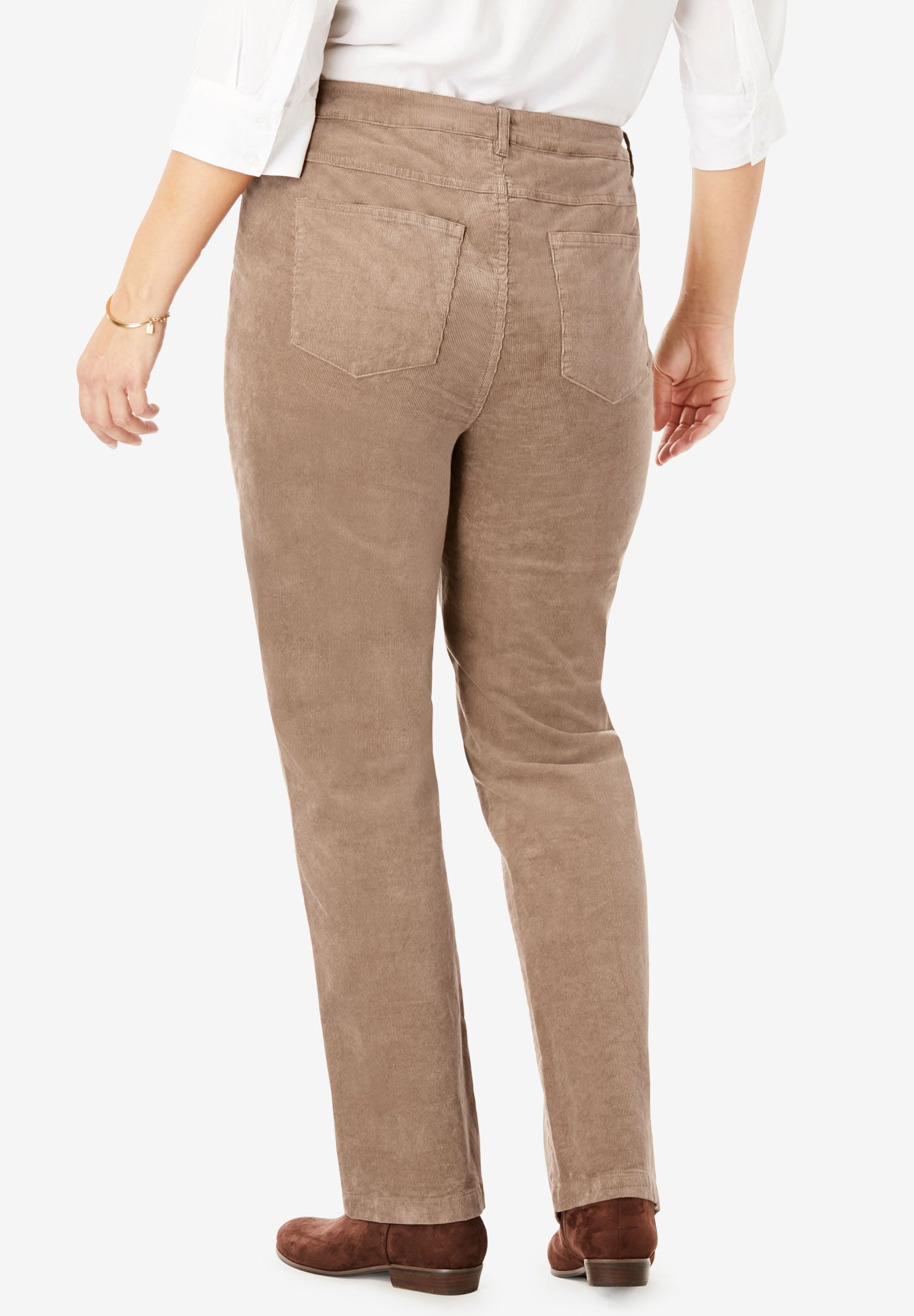 corduroy straight leg jeans
