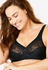 Magic Lift® Embroidered Wireless Bra, BLACK, hi-res image number 0