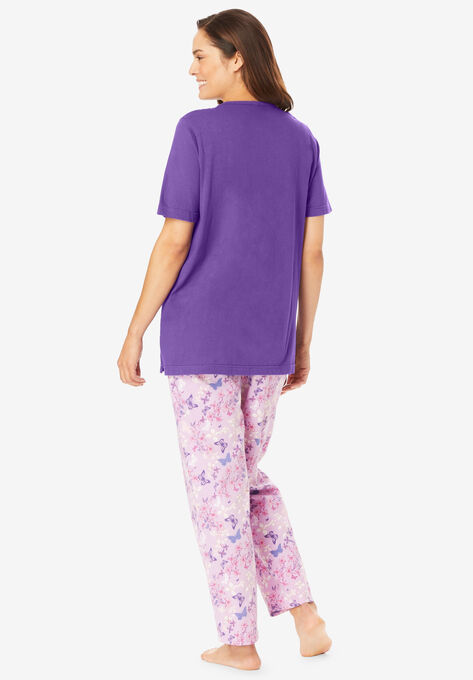 Graphic Tee PJ Set , , on-hover image number null