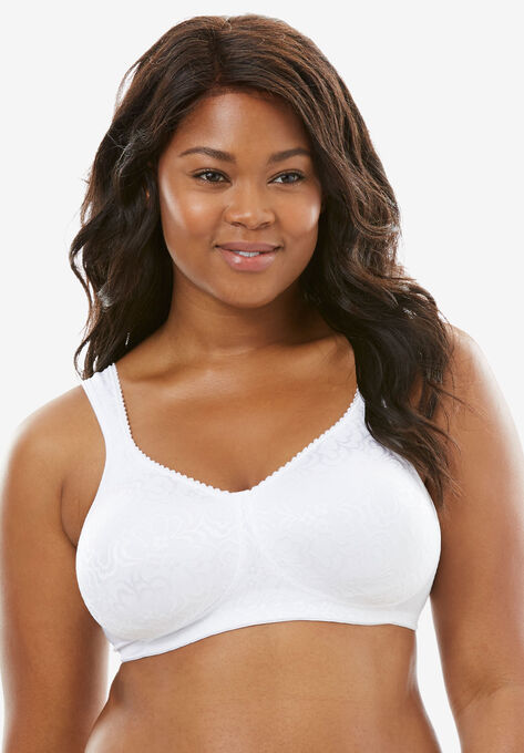 18 Hour Ultimate Lift & Support Wireless Bra 4745, WHITE, hi-res image number null