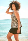 Bra-Size Wrap Tankini Top, , alternate image number null