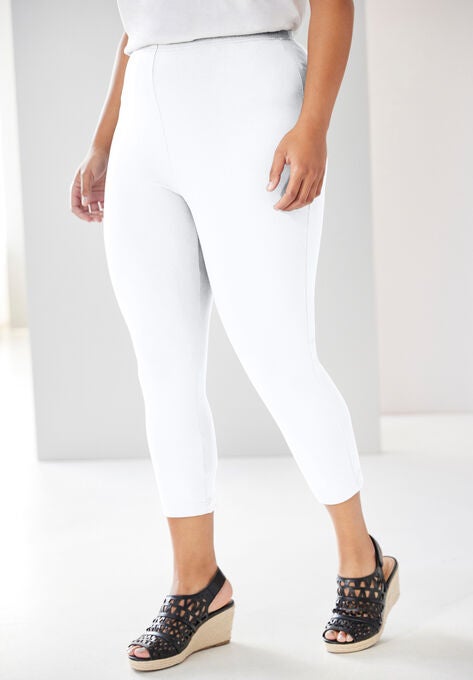Capri Legging, WHITE, hi-res image number null