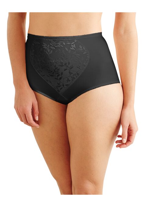 Tummy Panel Brief Firm Control 2-Pack DFX710, BLACK JACQUARD, hi-res image number null