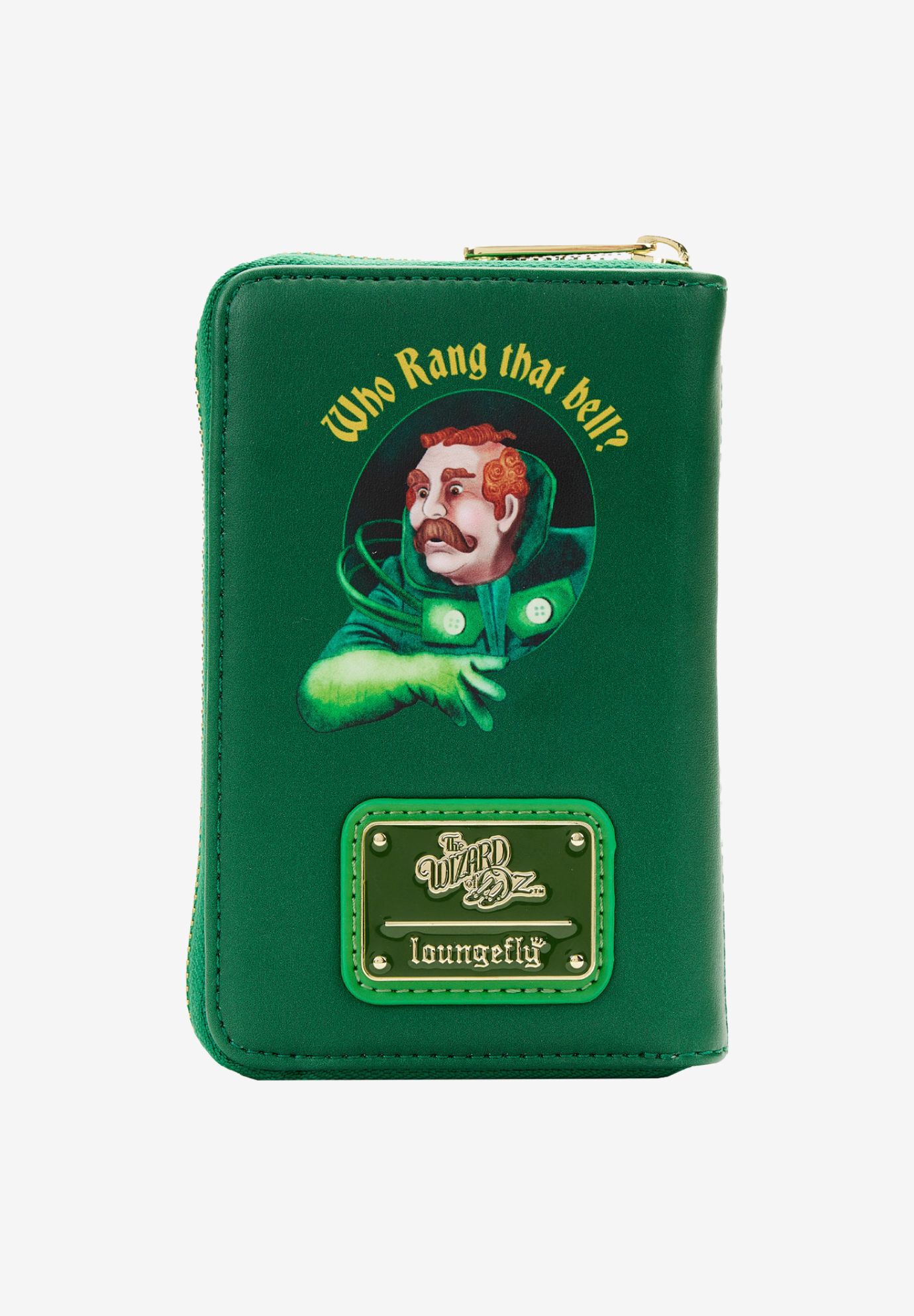 Loungefly x Warner Bros Wizard Of Oz Emerald City Zip Around Wallet, GREEN, on-hover image number 1