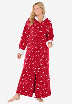 Plus Size Cotton Robes