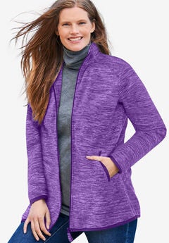 Zip-Front Microfleece Jacket