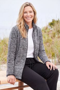 Zip-Front Microfleece Jacket