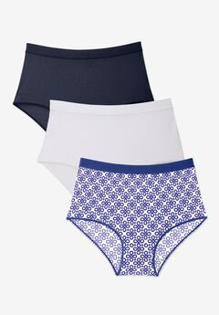 Cotton/Spandex Panty 3-Pack