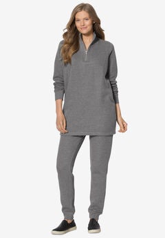 2-piece fleece sweatshirt set