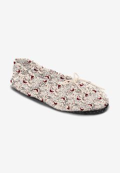 Dreams & Co.® Knit Ballerina Slipper