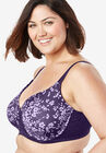 Full Coverage Lace-Trim Underwire T-Shirt Bra , , alternate image number 2