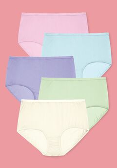 5-Pack Tag-free Full Coverage Cotton Brief