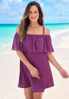 Plus Size Off Shoulder Dresses