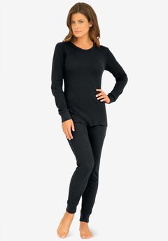 Thermal Crewneck Long-Sleeve Top