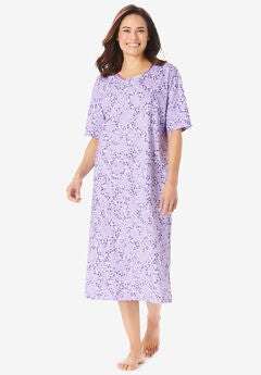 Plus Size Long Sleeve Night Shirts