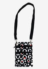Disney Mickey & Minnie Mouse Passport Bag All-Over Print Travel Crossbody Purse, , alternate image number null