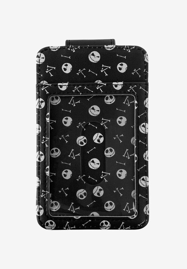 Jack Skellington Card Holder Wallet Button Snap Closure, , alternate image number 5