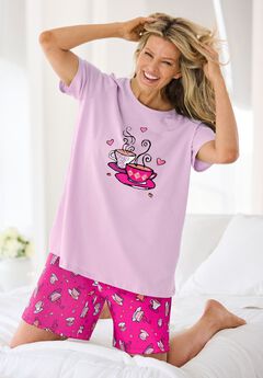 Cotton Pajama Shorts For Women