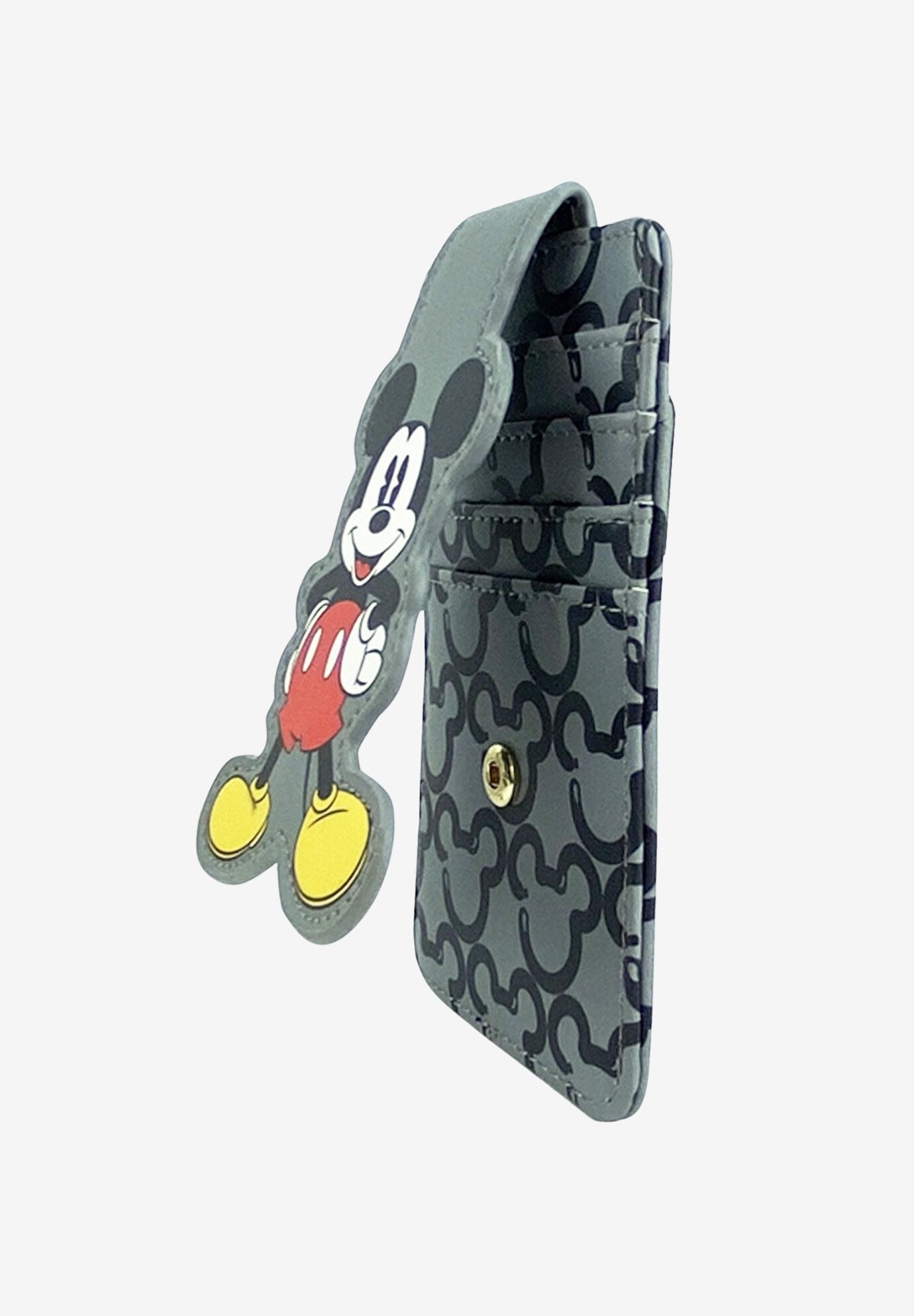 Disney Mickey Mouse Card Holder Wallet Button Snap Closure, , alternate image number 2