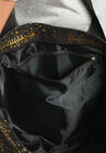 Star Wars Zippered Travel Tote Bag All-over Metallic Logo Shoulder Handbag, , alternate image number null