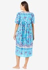 Mixed Print Short Lounger, , on-hover image number null
