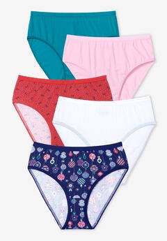 Hi-Cut Cotton Brief 5-Pack