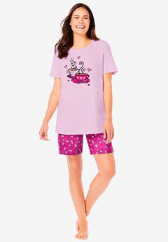 Knit PJ Short Set