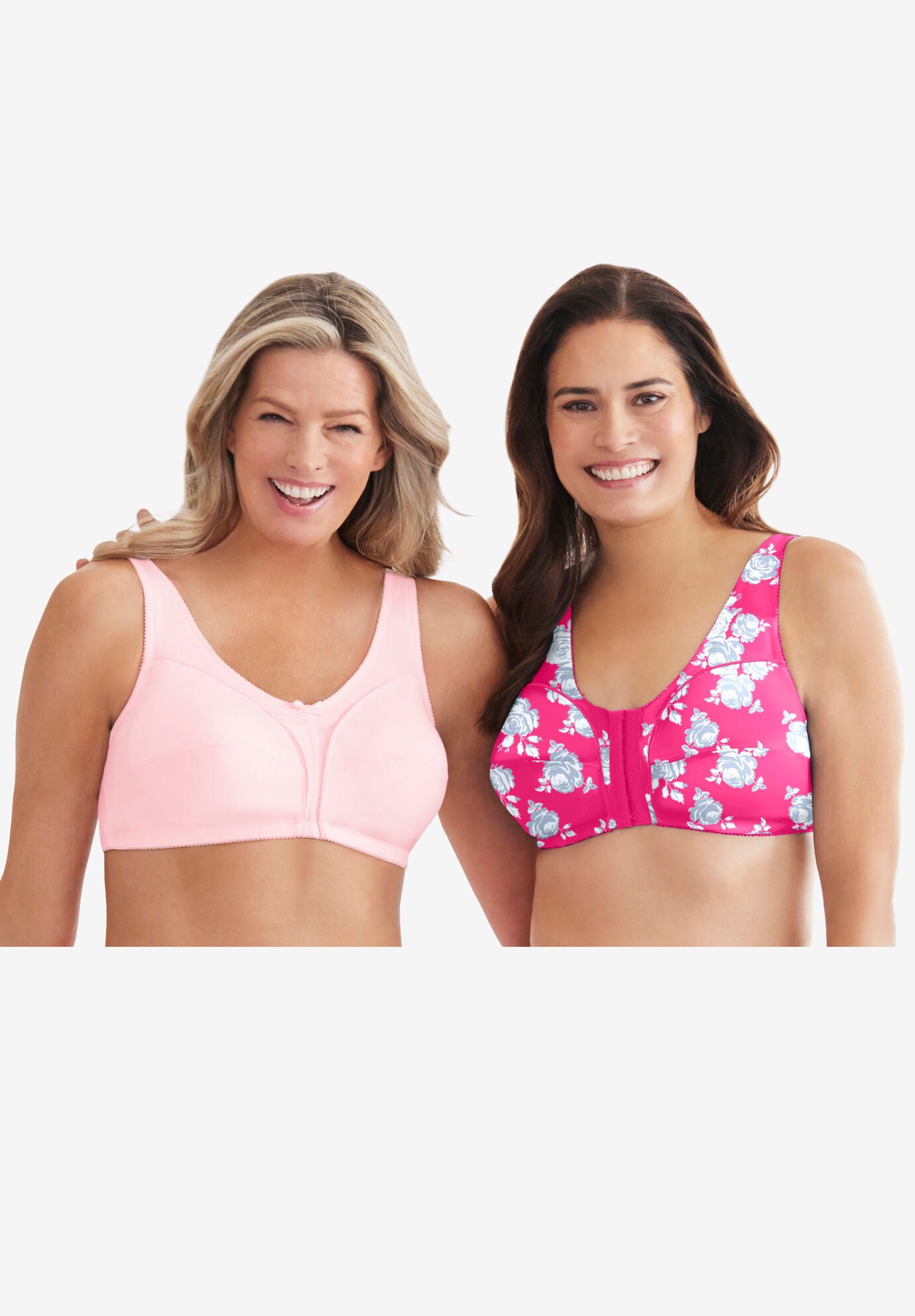 The Cotton Wireless Bra 2-Pack, , hi-res image number 0
