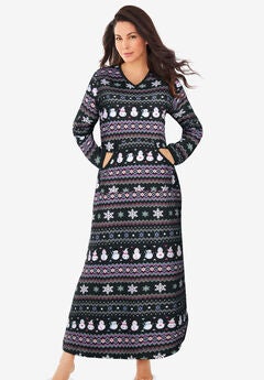 Long Printed Sleep Shirt