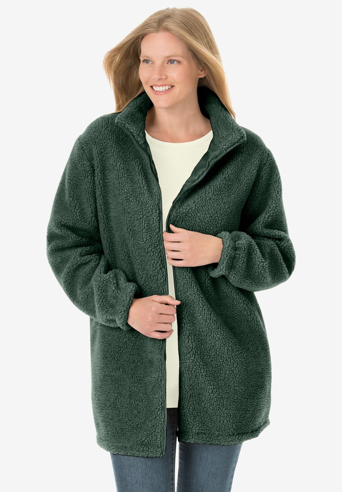 roamans fleece jackets