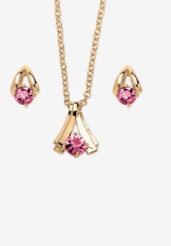 Gold Necklace and Earring Sets