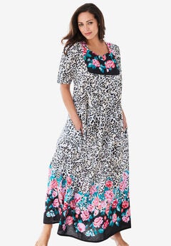 Plus Size Nightgowns With Pockets