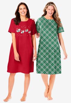 Plus Size Christmas Sleep Shirts