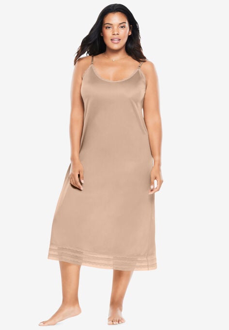 Snip-To-Fit Dress Slip, NUDE, hi-res image number null