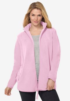Zip-Front Microfleece Jacket
